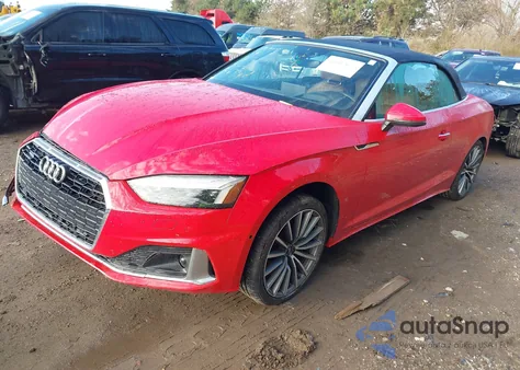 2021 Audi A5 Cabriolet Prestige 45 Tfsi Quattro S Tronic from USA, damaged, VIN WAUYAGF57MN007237